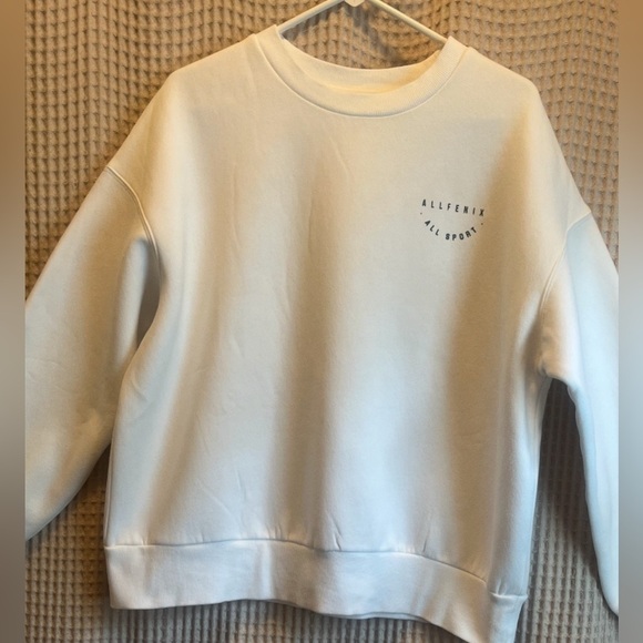 ALL FENIX  Heavyweight Crew Neck Sweatshirt  Size Medium - Picture 1 of 6